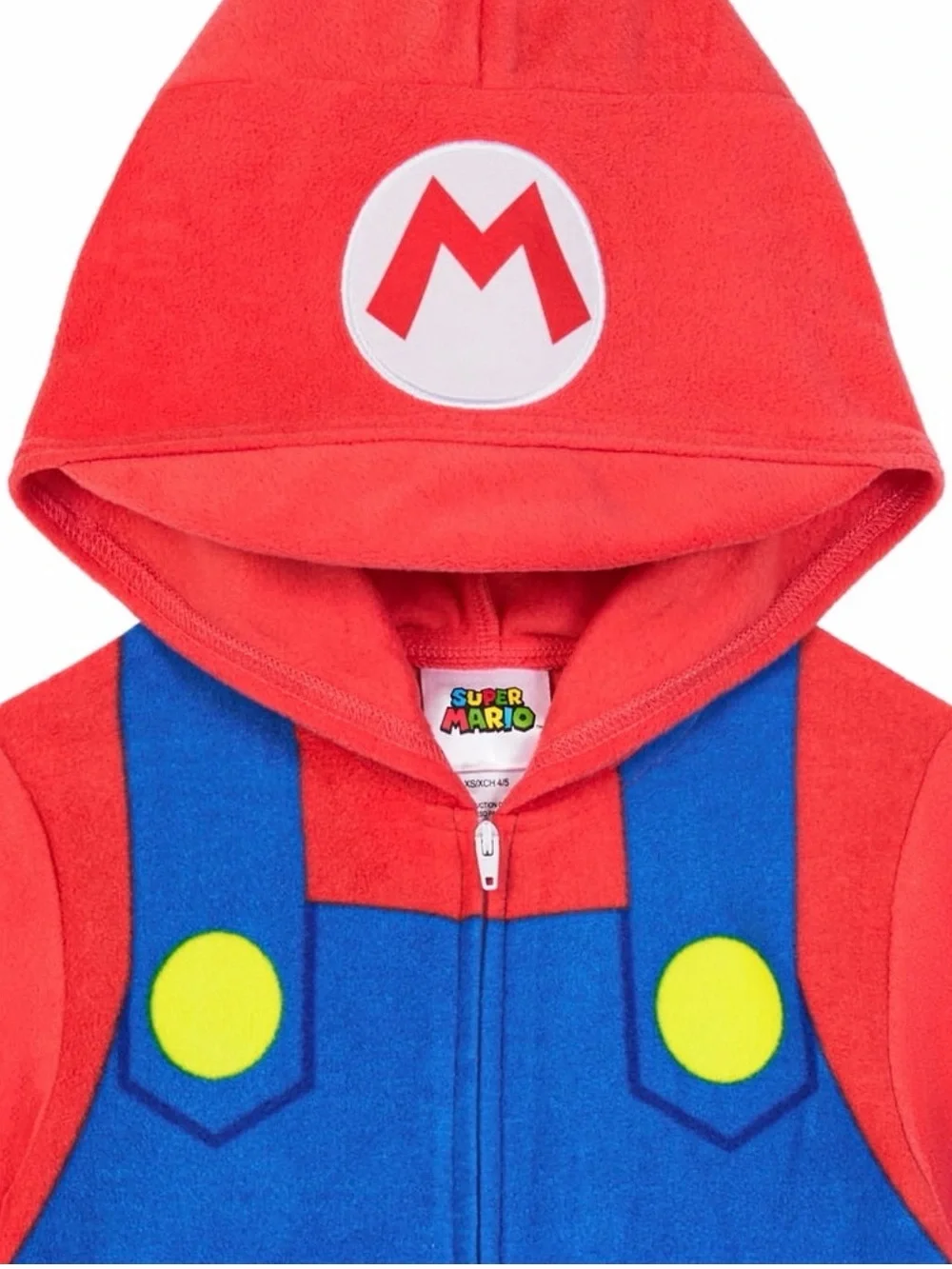 Super Mario Kids Onesie size 2-4y